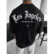 Футболка чорна (los angeles)