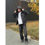 Худі на блискавці чорний