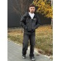Худі на блискавці чорний